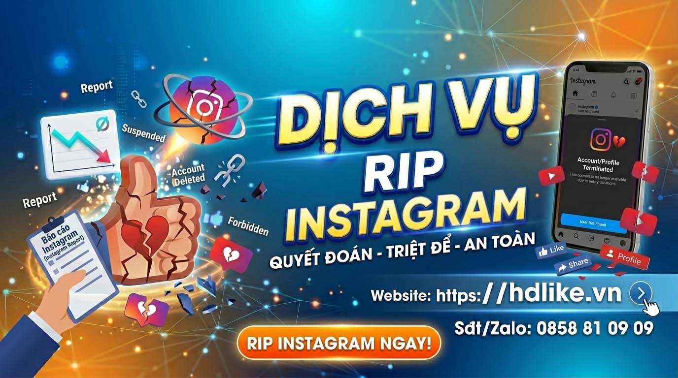 🚀 Dịch Vụ Rip Instagram Chuyên Nghiệp, Xóa Sổ Mục Tiêu Hỏa Tốc